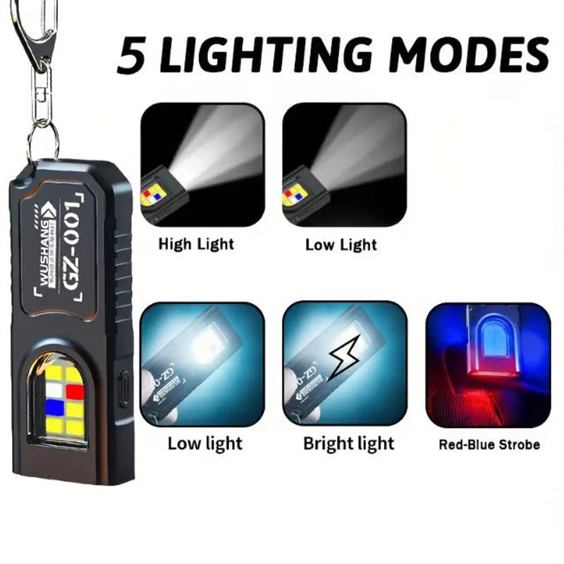 Powerful Mini COB LED Keychain - đánh giá và giá Fishing Light