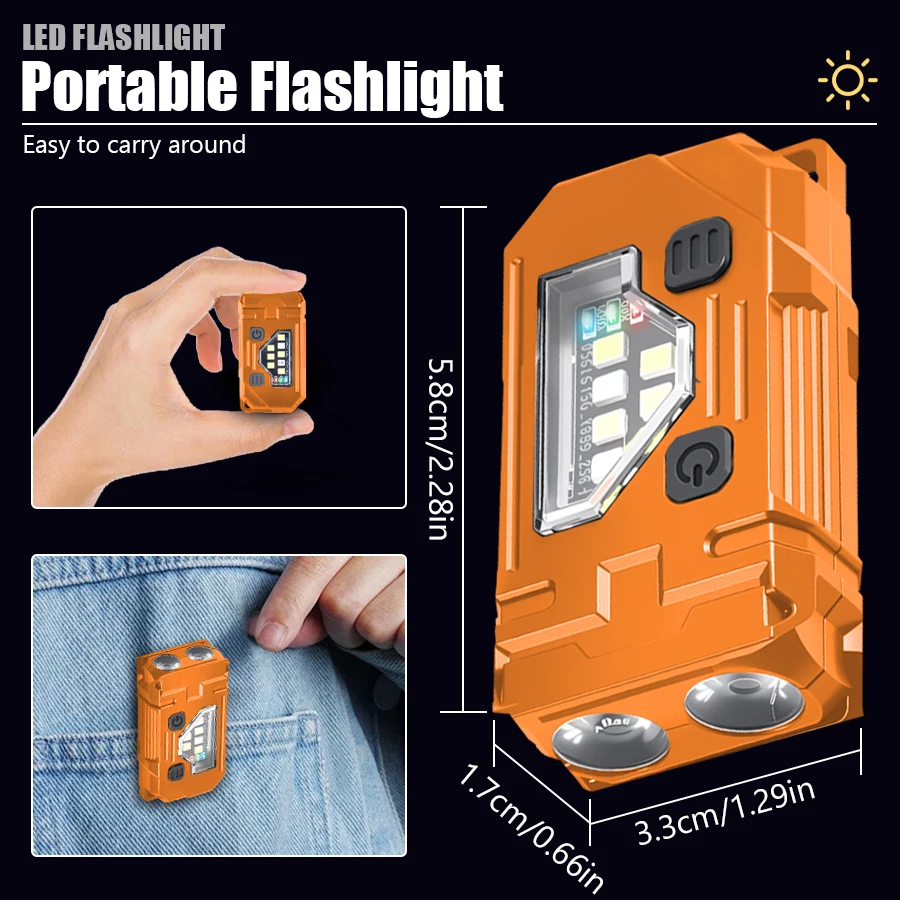 Mini Keychain EDC Flashlight R - đánh giá và giá Fishing Light