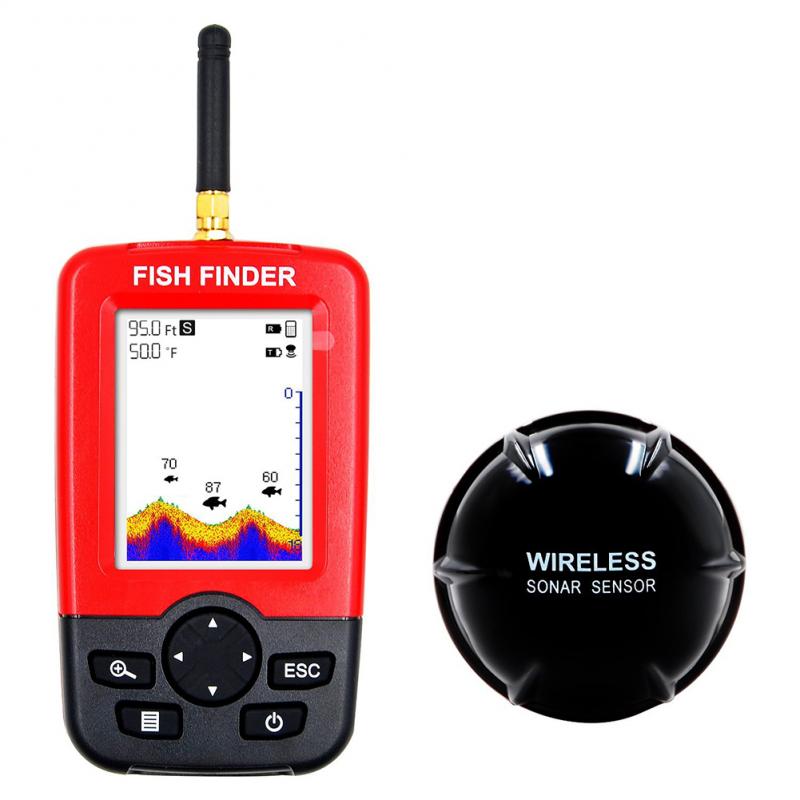 Portable Depth Fish Finder wit - đánh giá và giá Fishing Depth Finder
