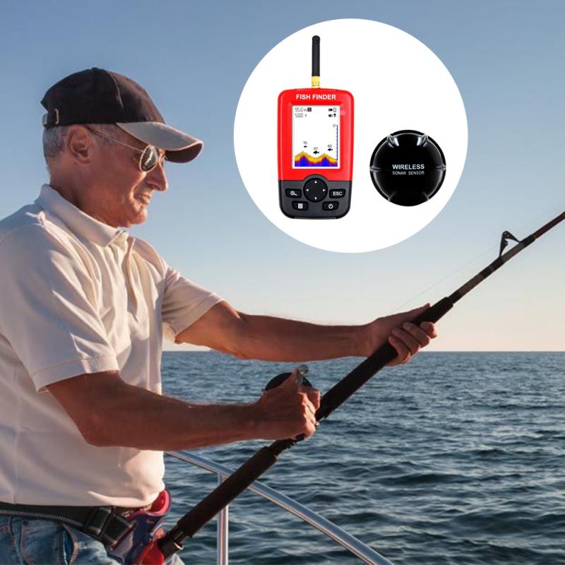 Portable Depth Fish Finder wit - đánh giá và giá Fishing Depth Finder