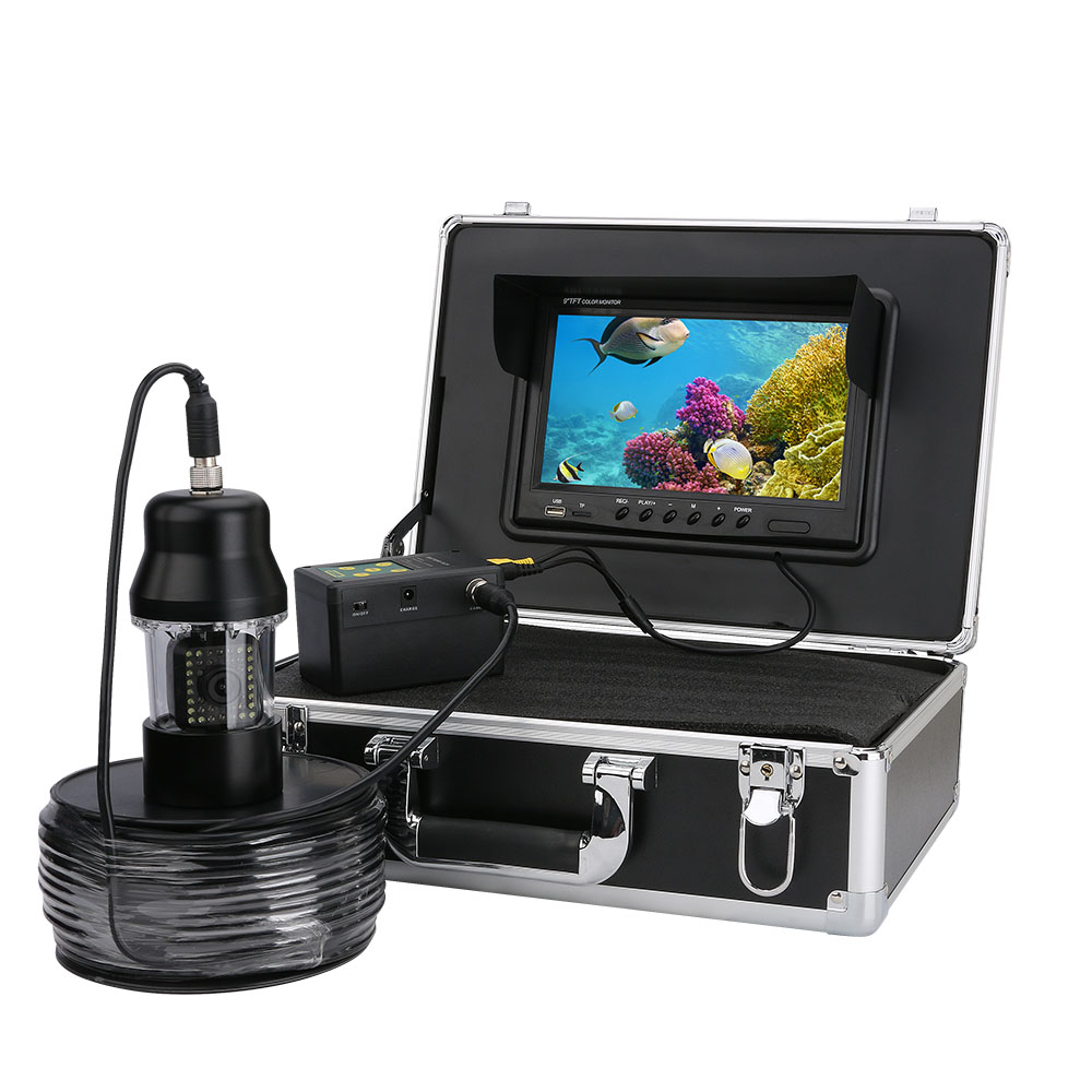 9 Inch DVR Recorder 100m Under - đánh giá và giá Fishing Camera