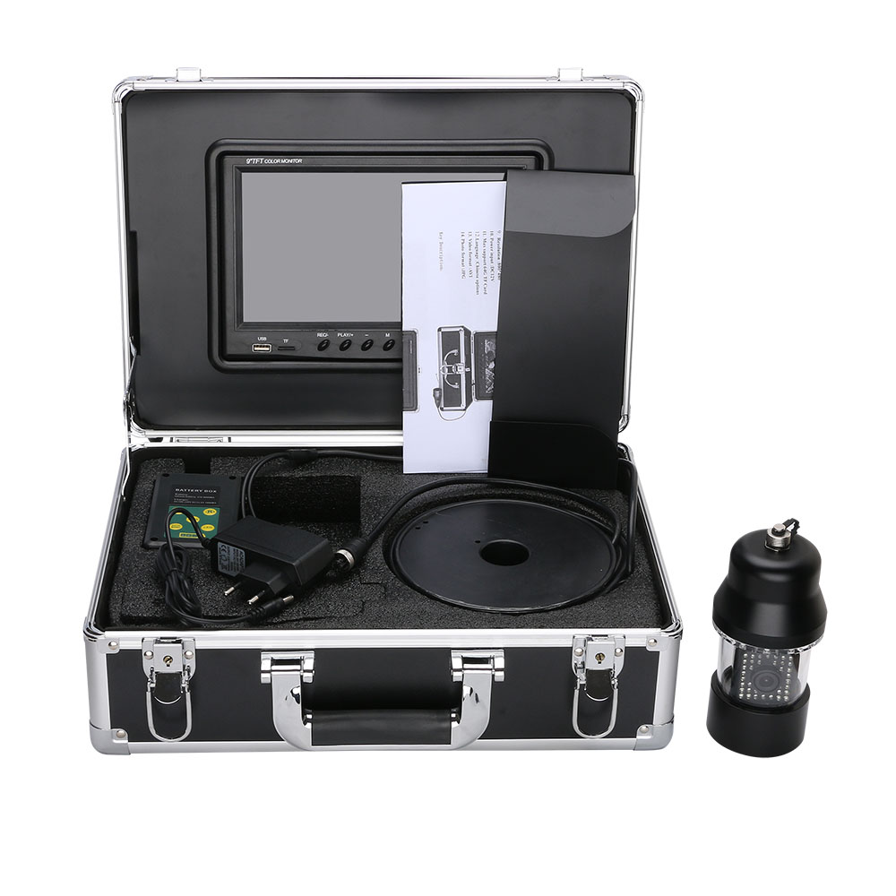 9 Inch DVR Recorder 100m Under - đánh giá và giá Fishing Camera
