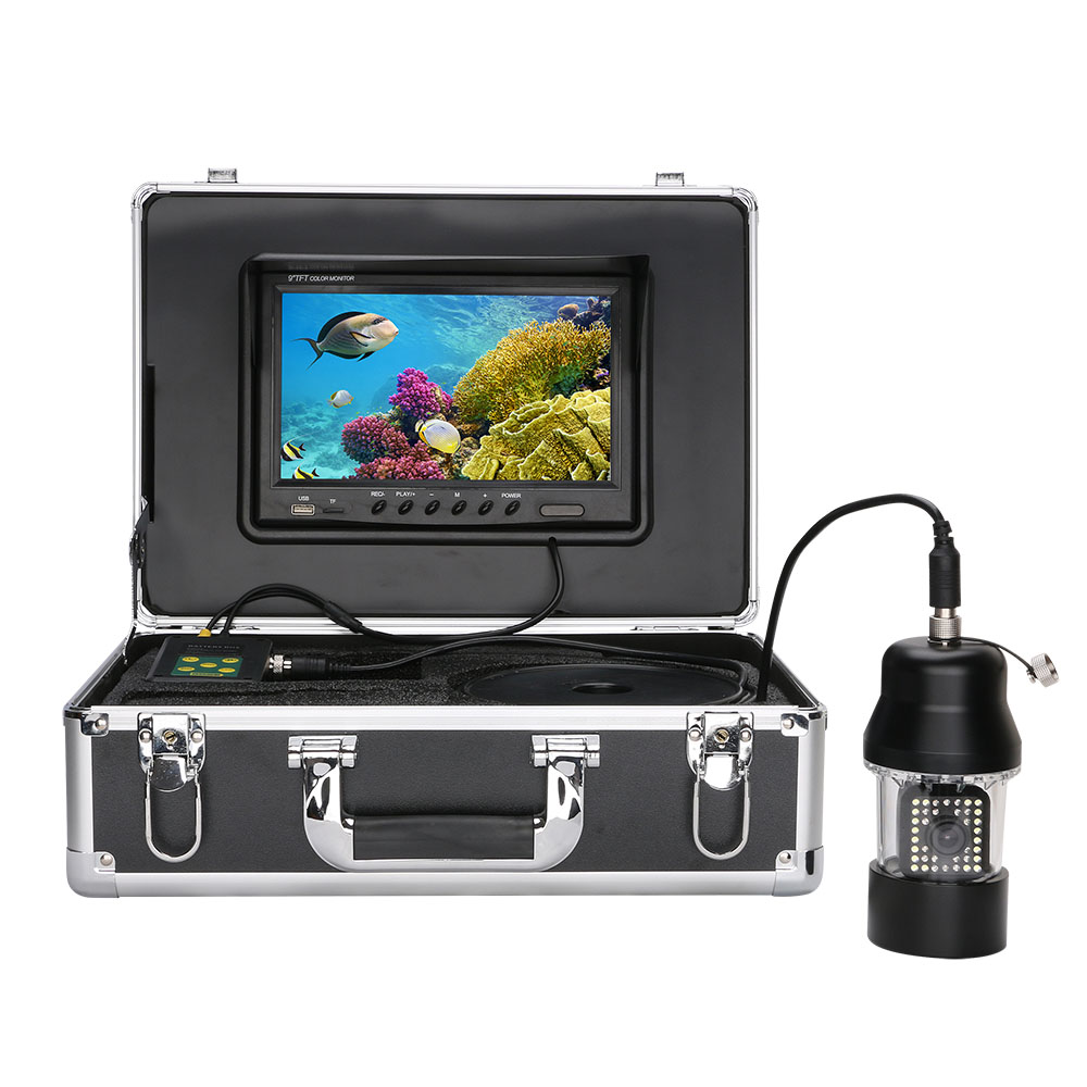 9 Inch DVR Recorder 100m Under - đánh giá và giá Fishing Camera