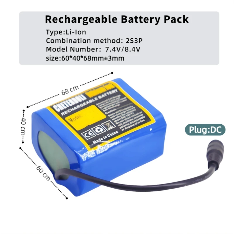 8.4V 28Ah 18650 Battery Pack w - đánh giá và giá Fishing Camera