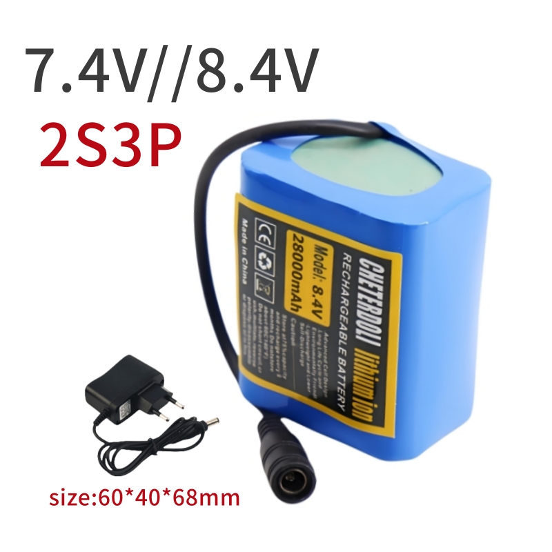 8.4V 28Ah 18650 Battery Pack w - đánh giá và giá Fishing Camera