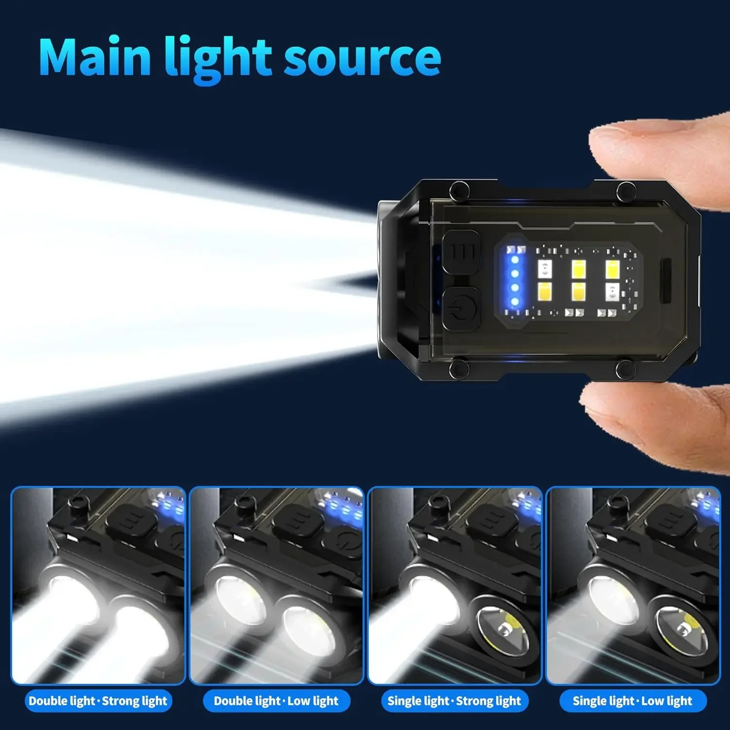 Mini COB Keychain Flashlight,C - đánh giá và giá Fishing Light